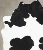 Black and White Cowhide Rug #B12686