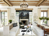 Black and White Cowhide Rug #B12686