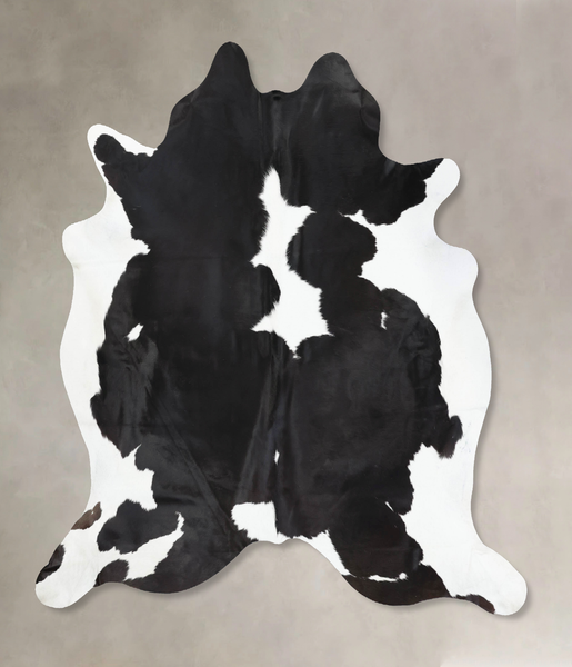 Black and White Cowhide Rug #B12727