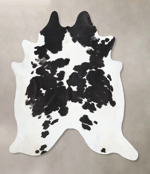 Black and White Cowhide Rug #B12769