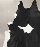 Black and White Cowhide Rug #B12770