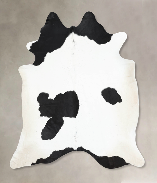 Black and White Cowhide Rug #B12793