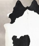Black and White Cowhide Rug #B12793