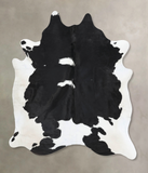 Black and White Cowhide Rug #B12794