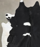 Black and White Cowhide Rug #B12794