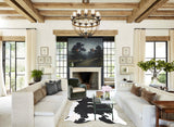 Black and White Cowhide Rug #B12794