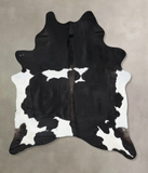 Black and White Cowhide Rug #B12795