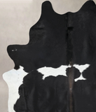 Black and White Cowhide Rug #B12795