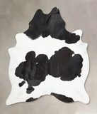 Black and White Cowhide Rug #B12800