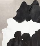 Black and White Cowhide Rug #B12800