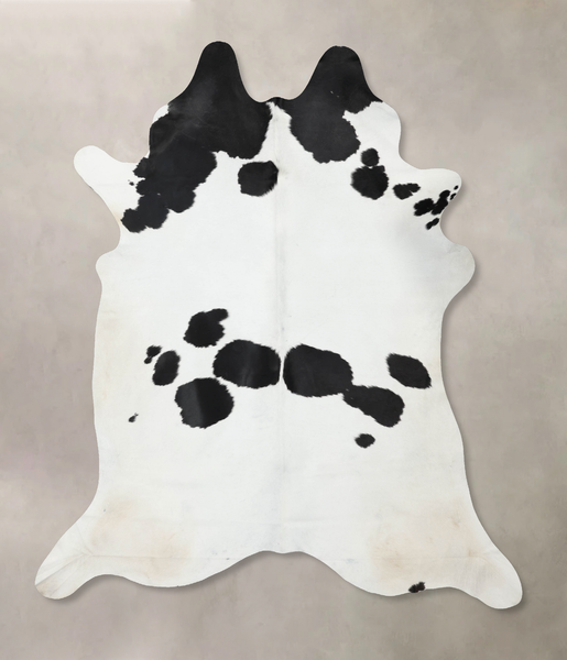 Black and White Cowhide Rug #B12814