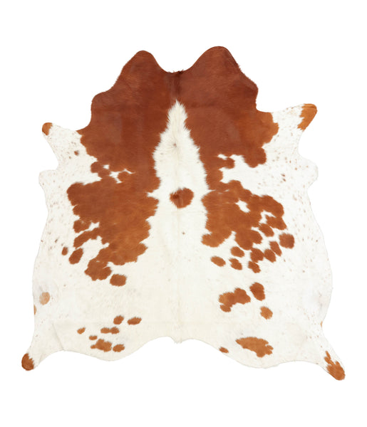 Brown and White Cowhide Rug #B1282HUDSN