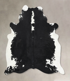 Black and White Cowhide Rug #B12820