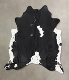 Black and White Cowhide Rug #B12822