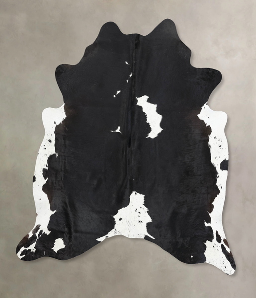Black and White Cowhide Rug #B12822