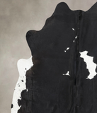 Black and White Cowhide Rug #B12822