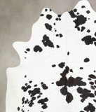 Black and White Cowhide Rug #B12826