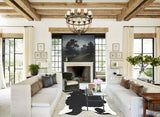Black and White Cowhide Rug #B12829