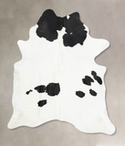 Black and White Cowhide Rug #B12830