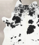 Black and White Cowhide Rug #B12833
