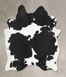 Black and White Cowhide Rug #B12835