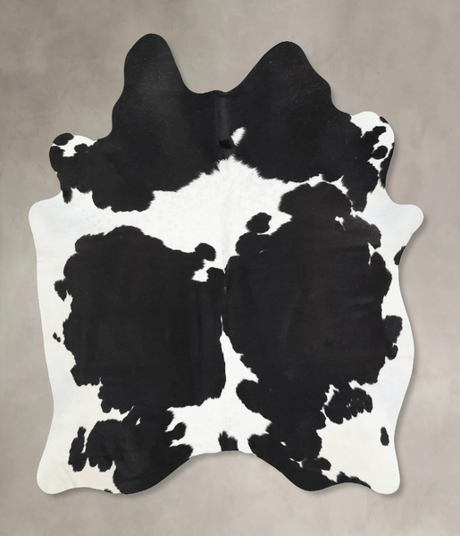 Black and White Cowhide Rug #B12835