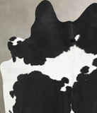 Black and White Cowhide Rug #B12835
