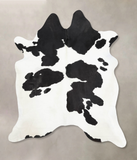 Black and White Cowhide Rug #B12837