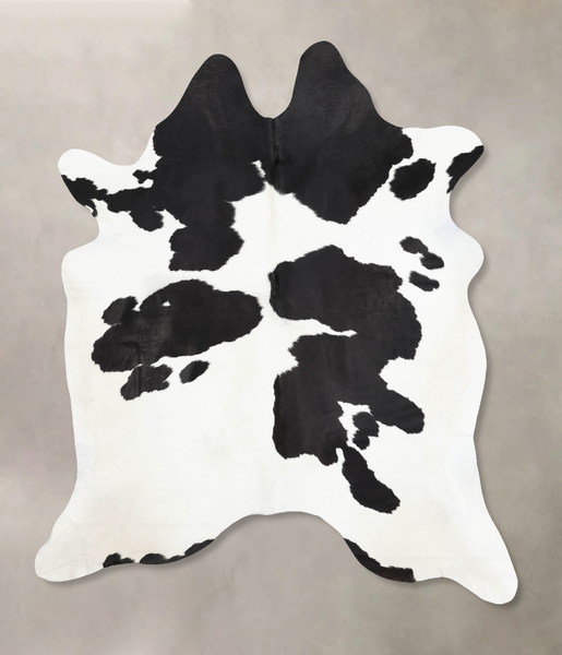 Black and White Cowhide Rug #B12837