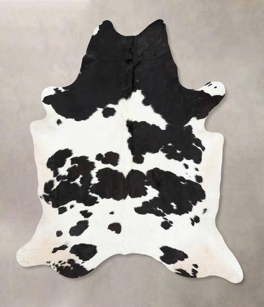 Black and White Cowhide Rug #B12844