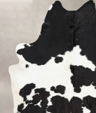Black and White Cowhide Rug #B12844