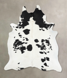 Black and White Cowhide Rug #B12845