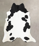 Black and White Cowhide Rug #B12847