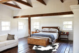 Black and White Cowhide Rug #B12847