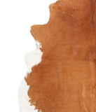 Brown and White Regular Cowhide Rug #B1285HUDSN