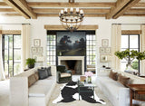 Black and White Cowhide Rug #B12851