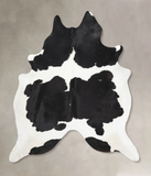 Black and White Cowhide Rug #B12852