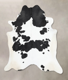 Black and White Cowhide Rug #B12853