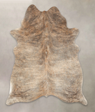 Light Brindle Cowhide Rug #B1288