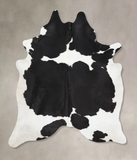 Black and White Cowhide Rug #B12887