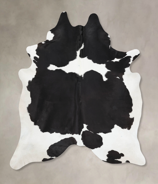 Black and White Cowhide Rug #B12887