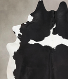 Black and White Cowhide Rug #B12887