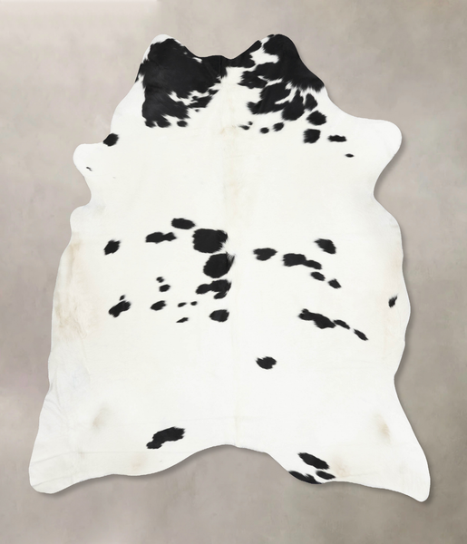 Black and White Cowhide Rug #B12892