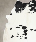 Black and White Cowhide Rug #B12892