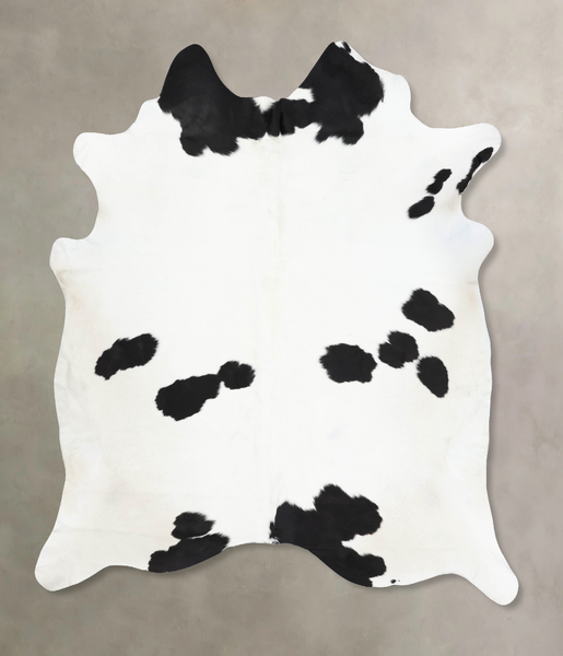 Black and White Cowhide Rug #B12893