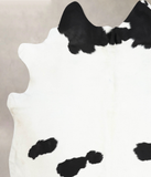 Black and White Cowhide Rug #B12893
