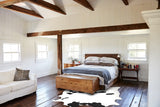 Black and White Cowhide Rug #B12893