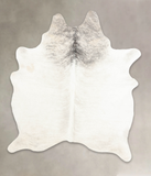 Grey Brindle Cowhide Rug #B1292