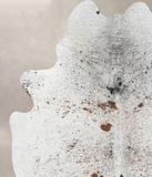 Salt and Pepper Brown Cowhide Rug #B12924