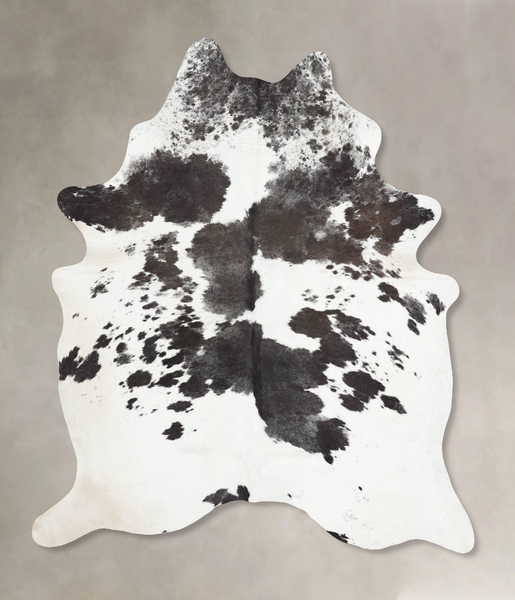 Black and White Cowhide Rug #B12938
